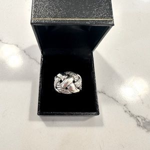 David Yurman Wide Woven Cable Ring